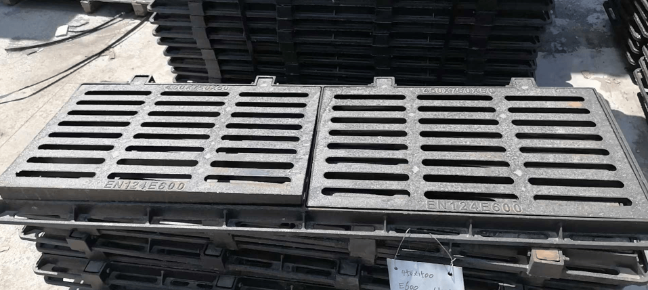 三水球墨铸铁连体双篦展示